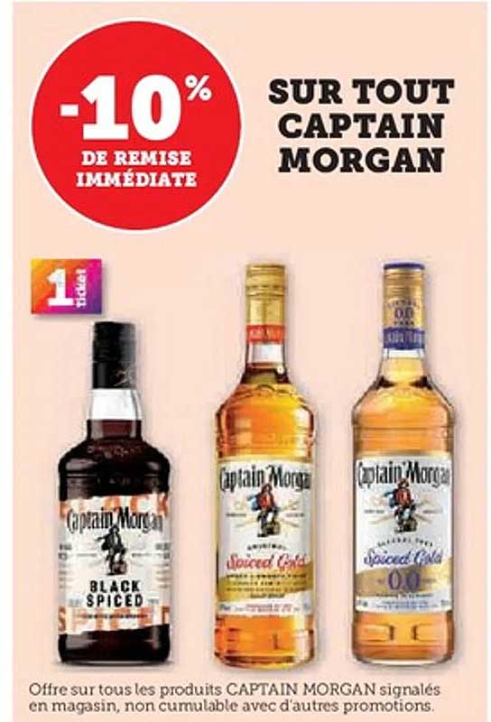SUR TOUT CAPTAIN MORGAN