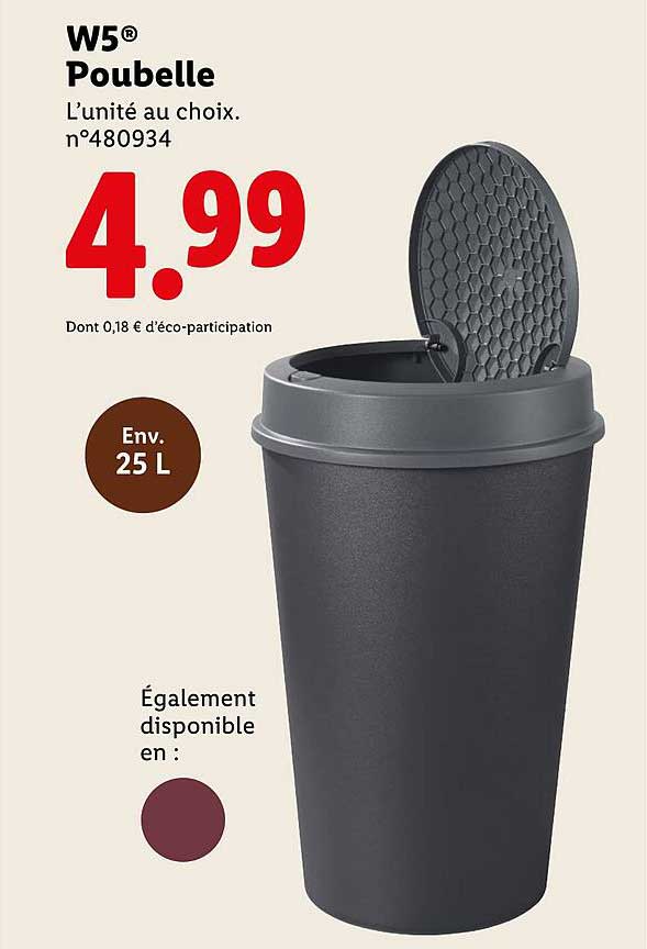 W5® Pouvelle L’unité au choix. n°480934