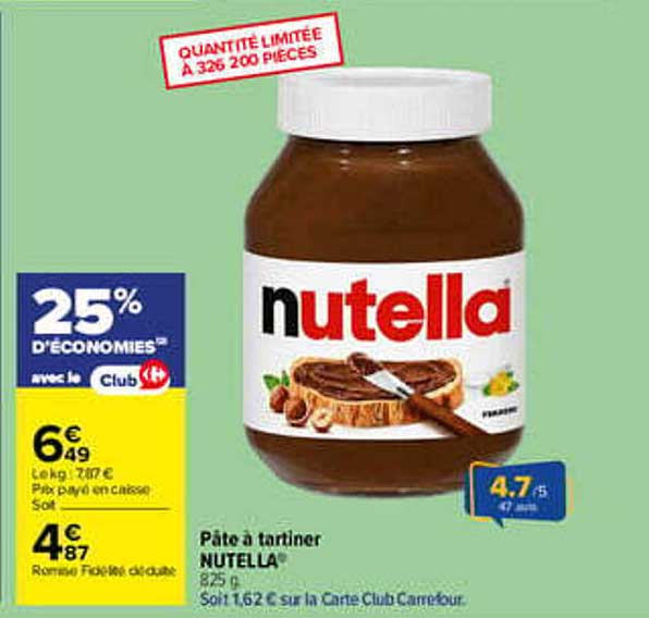 25% D’ECONOMIES avec le Club Carrefour