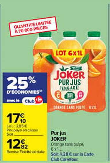 25% D'ECONOMIES avec le Club Carrefour