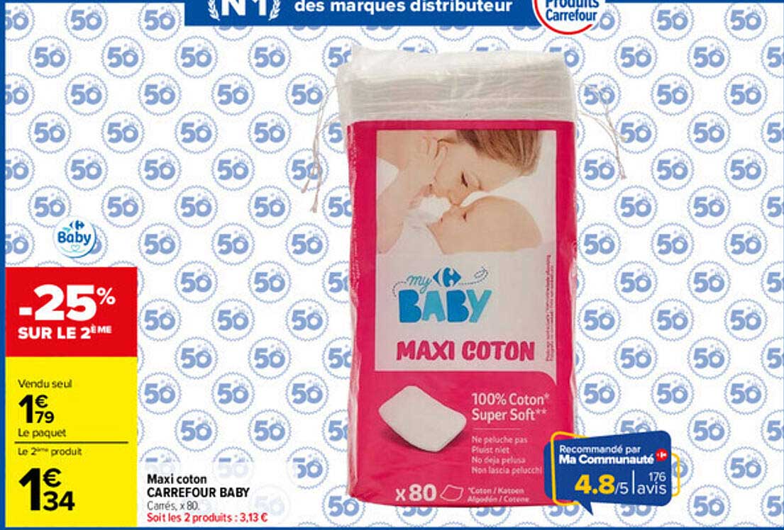 -25% SUR LE 2ÈME