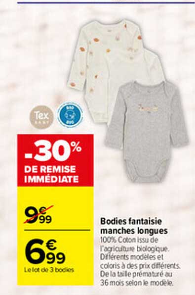 -30% DE REMISE IMMÉDIATE