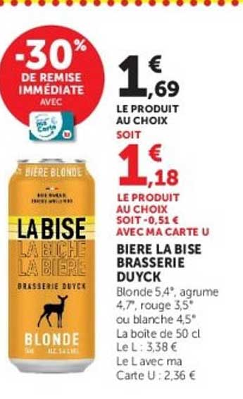 -30% DE REMISE IMMÉDIATE AVEC