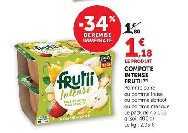 -34% DE REMISE IMMÉDIATE