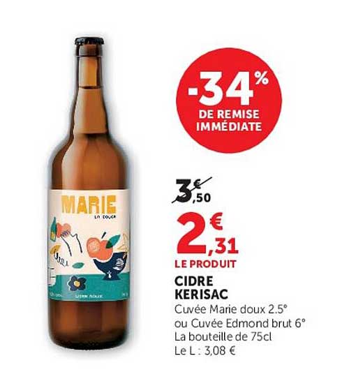 -34% DE REMISE IMMÉDIATE