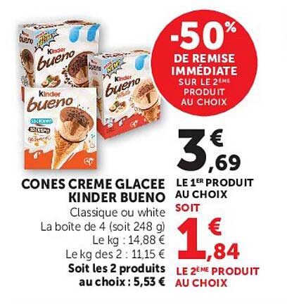 -50% DE REMISE IMMÉDIATE SUR LE 2ÈME PRODUIT AU CHOIX