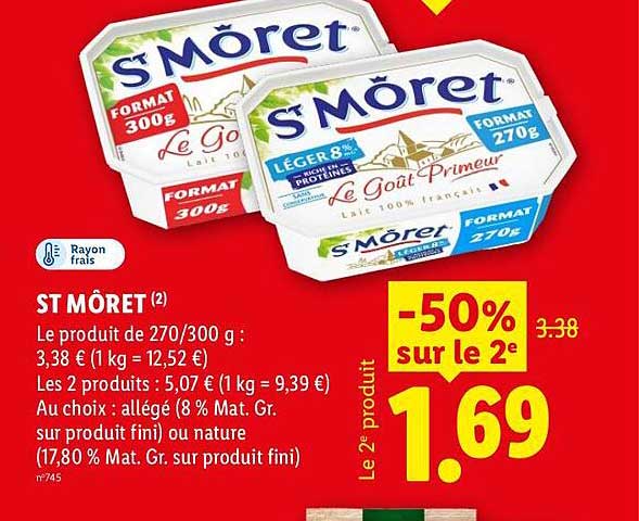 -50% sur le 2e