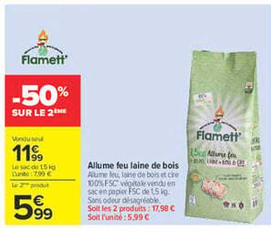 -50% SUR LE 2ÈME