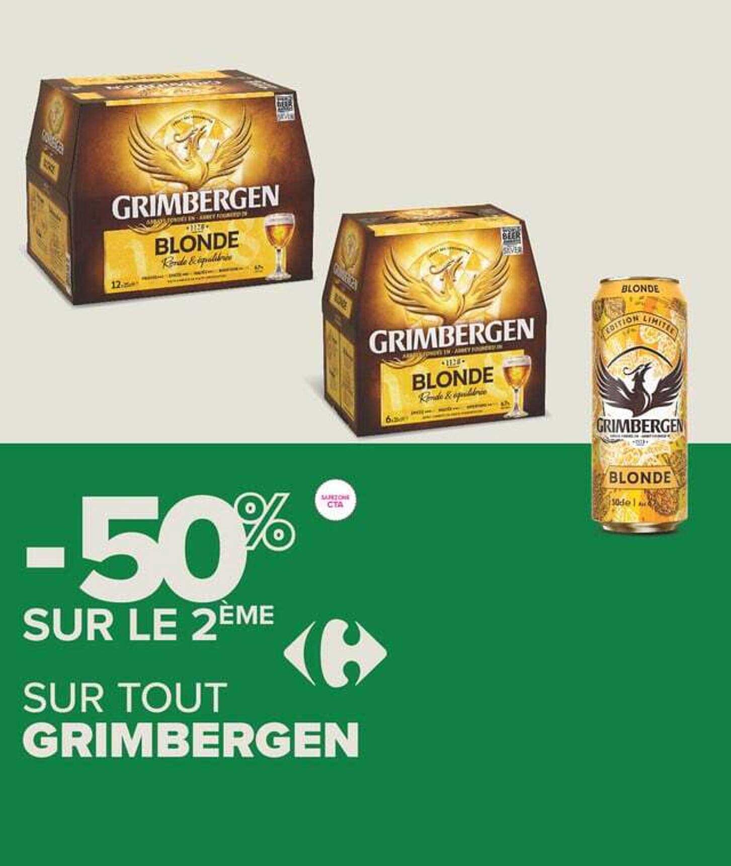 -50% SUR LE 2ÈME SUR TOUT GRIMBERGEN