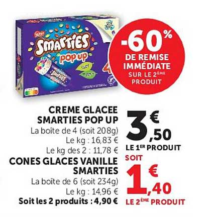 -60% DE REMISE IMMEDIATE SUR LE 2EME PRODUIT