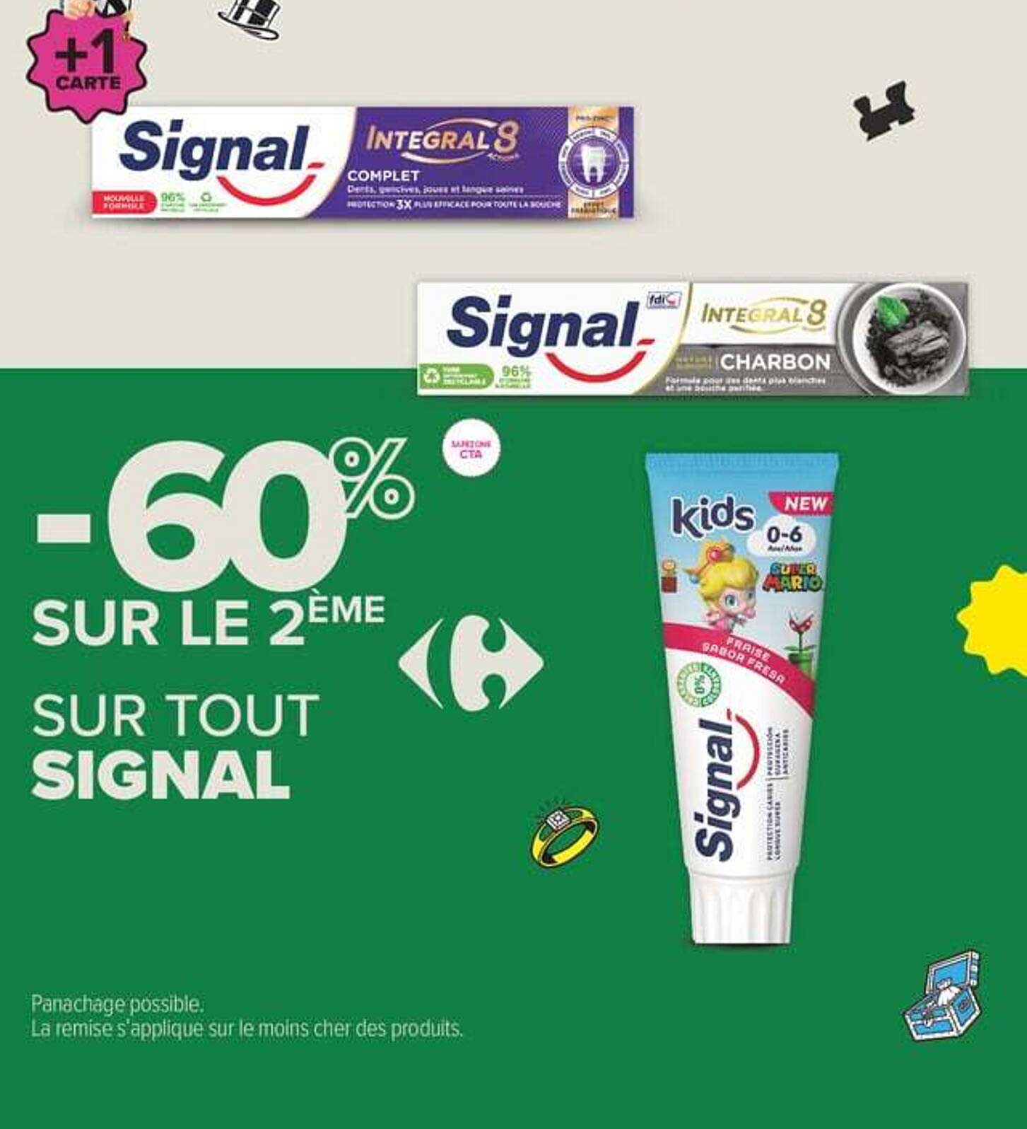-60% SUR LE 2ÈME SUR TOUT SIGNAL