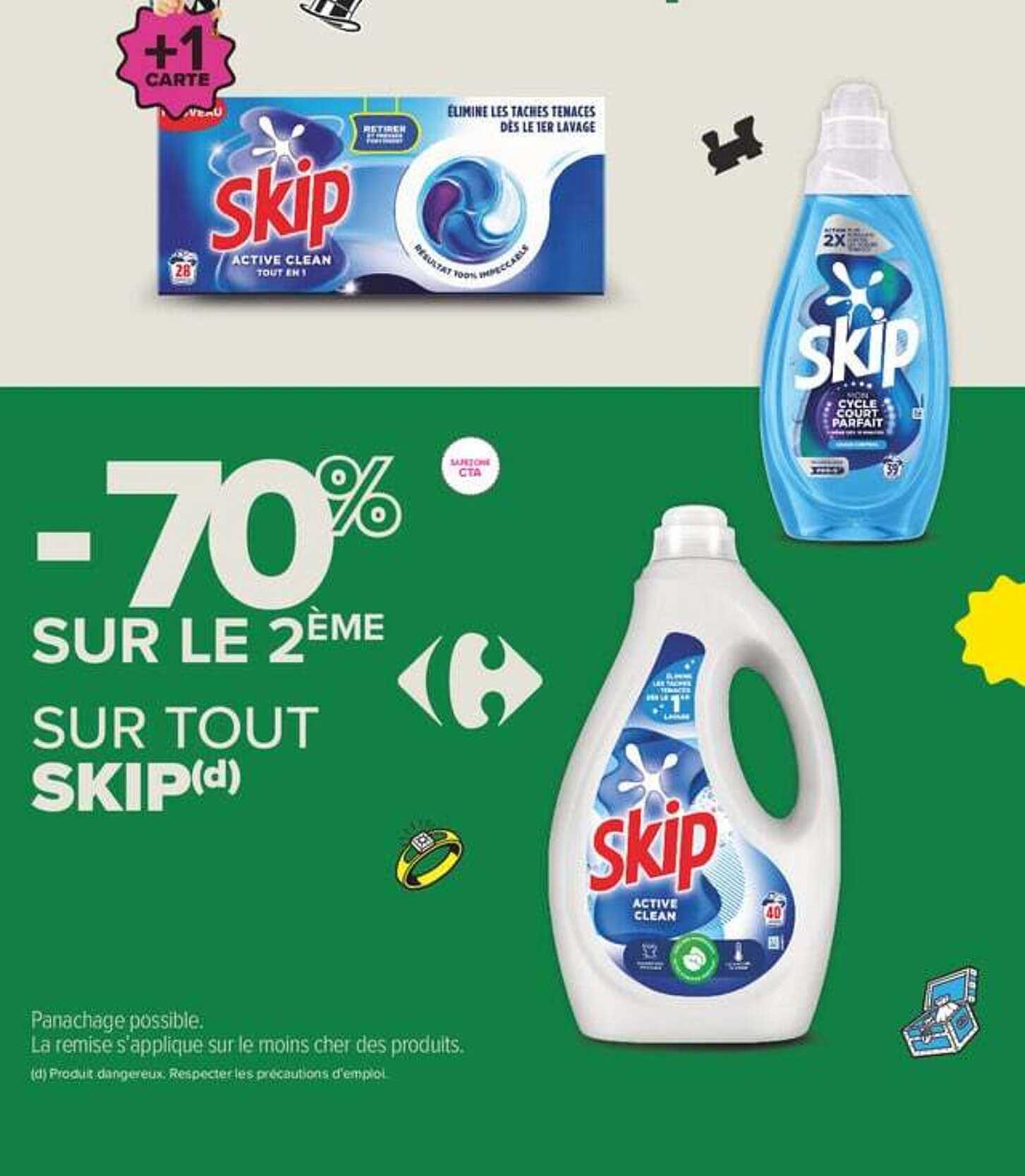 -70% SUR LE 2ÈME SUR TOUT SKIP(d)