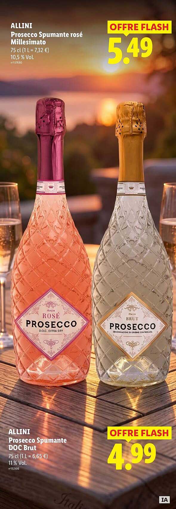 ALLINI Prosecco Spumante rosé Millesimato