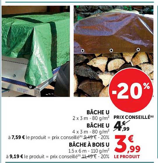 BÂCHE U