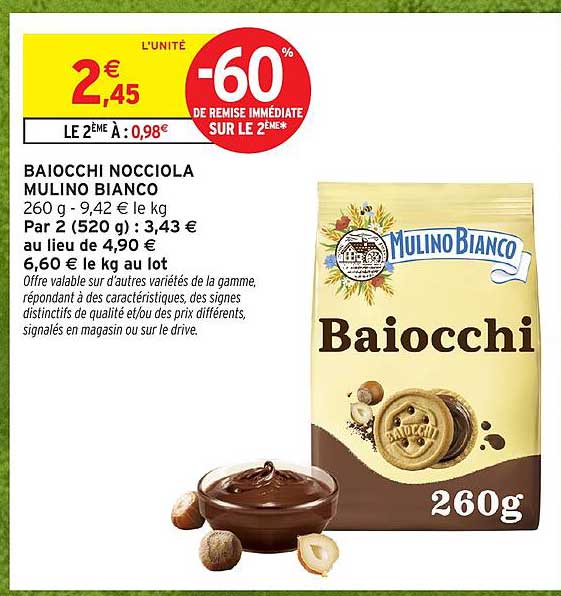 BAIOCCHI NOCCIOLA MULINO BIANCO