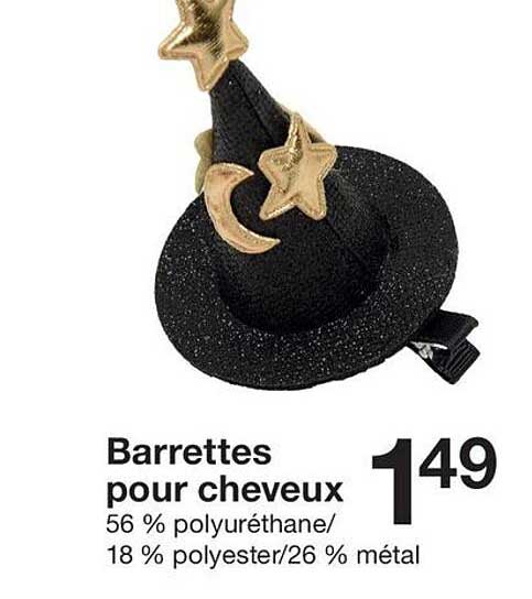 Barrettes pour cheveux