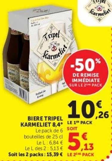 BIERE TRIPEL KARMELIET 8,4°