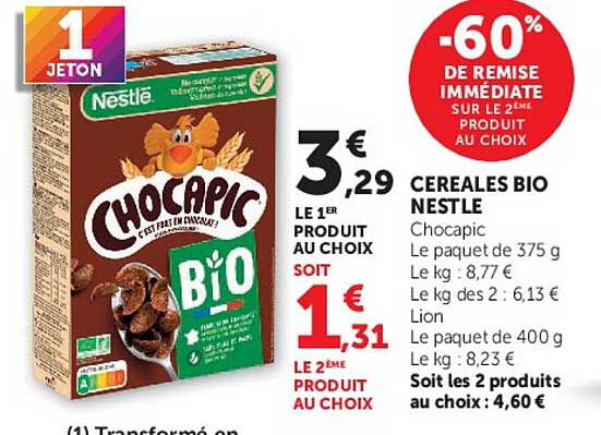 CEREALES BIO NESTLE