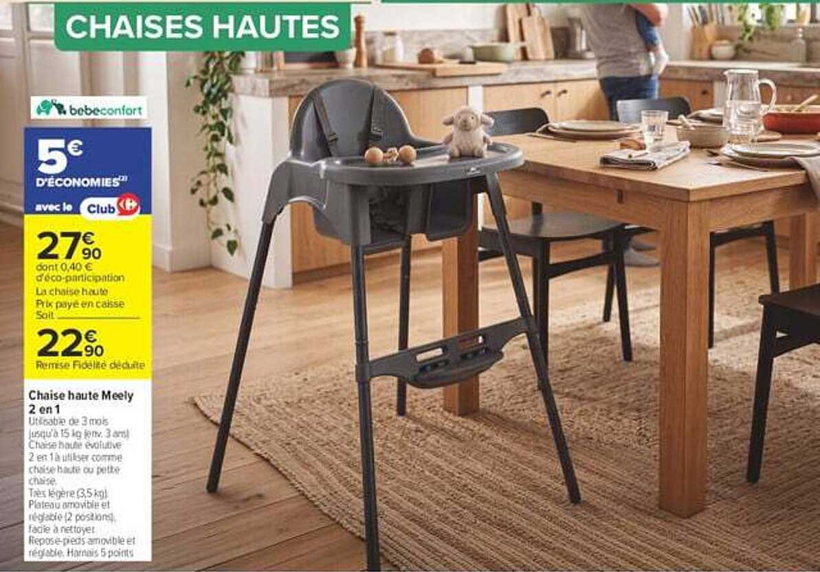 Chaises hautes