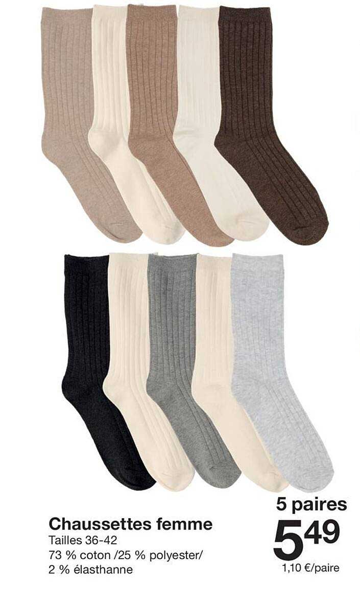 Chaussettes femme
