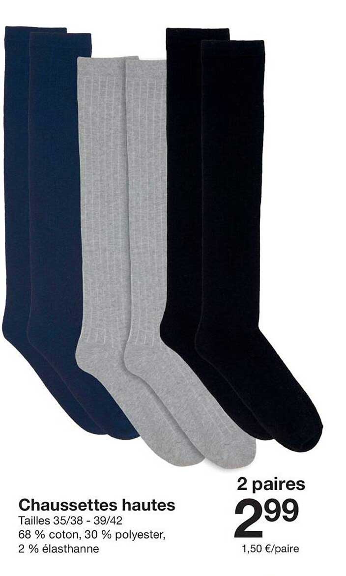 Chaussettes hautes