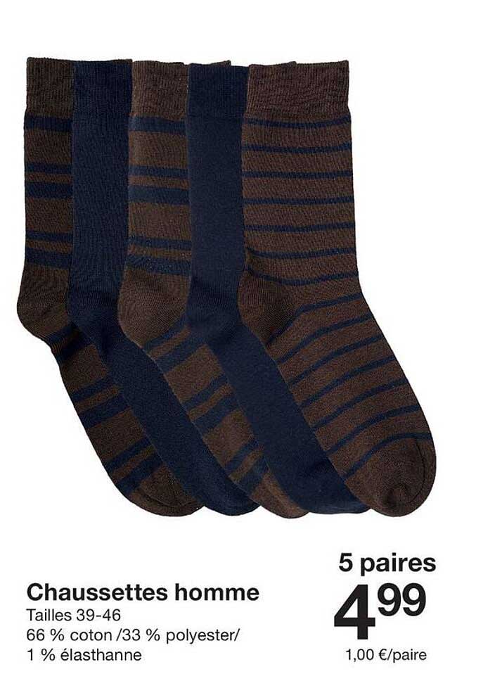 Chaussettes homme