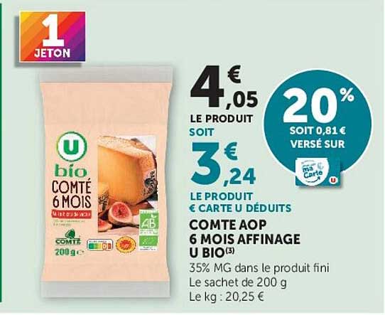 COMTÉ AOP 6 MOIS AFFINAGE U BIO(3)
