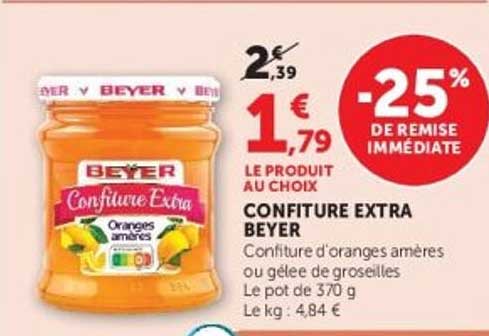 CONFITURE EXTRA BEYER