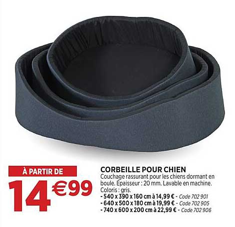 CORBEILLE POUR CHIEN
