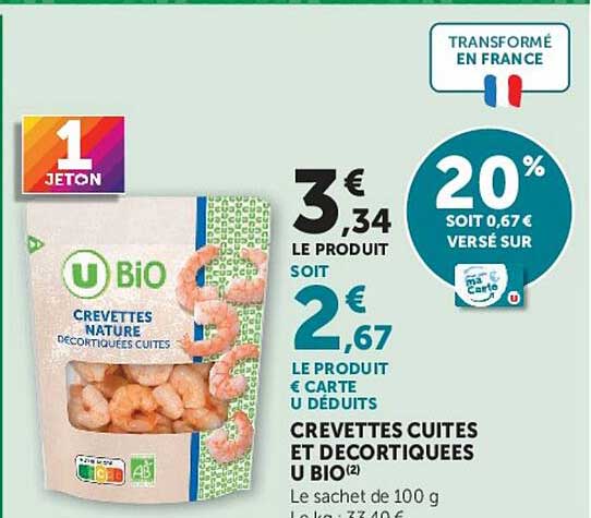CREVETTES CUITES ET DÉCORTIQUÉES U BIO(2)