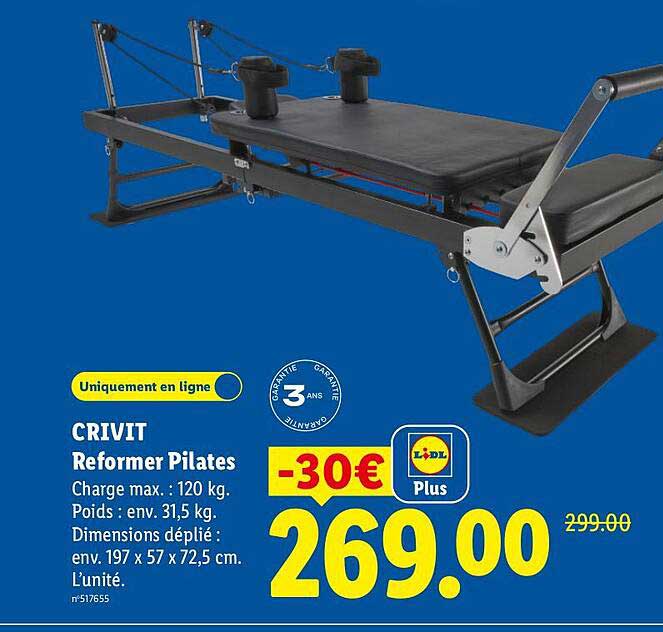 CRIVIT Reformer Pilates