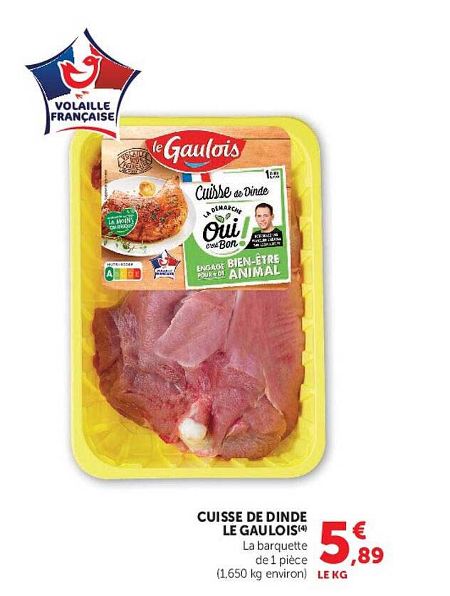 CUISSE DE DINDE LE GAULOIS