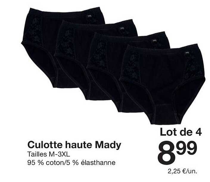 Culotte haute Mady
