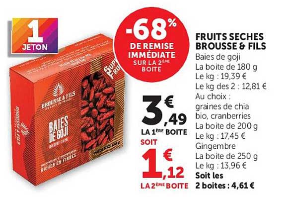 FRUITS SECHES BROUSSE & FILS