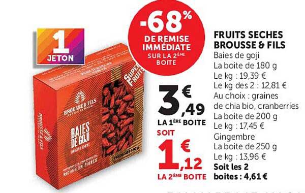 FRUITS SECHES BROUSSE & FILS