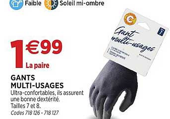 GANTS MULTI-USAGES