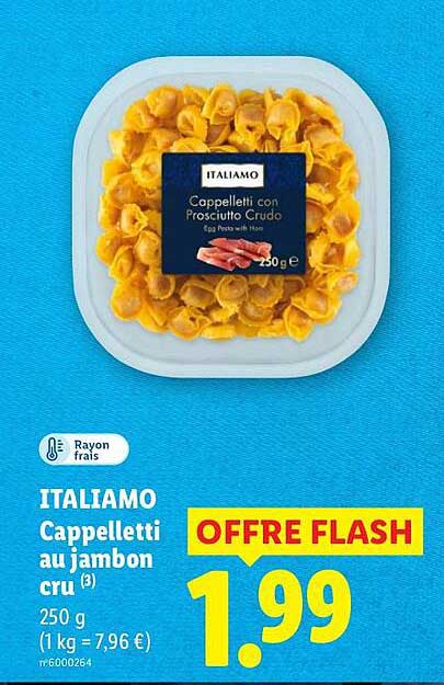 ITALIAMO Cappelletti au jambon cru (3)