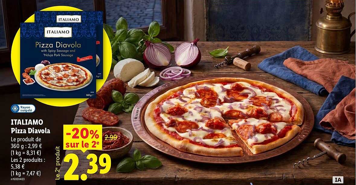 ITALIAMO Pizza Diavola