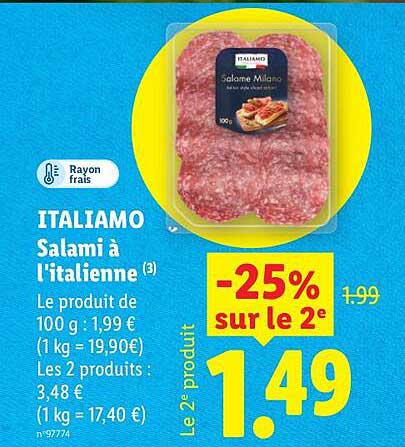 ITALIAMO Salami à l'italienne (3)