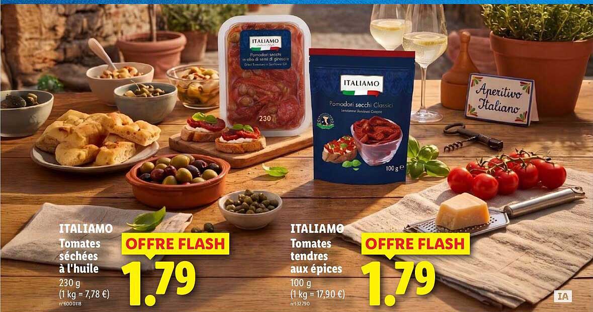 ITALIAMO Tomates séchées à l'huile
