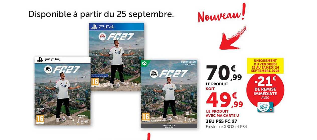 JEU PS5 FC 27