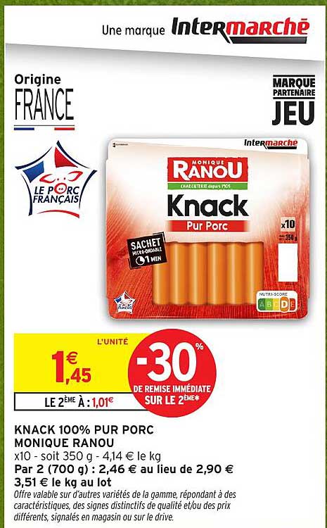 KNACK 100% PUR PORC MONIQUE RANOU