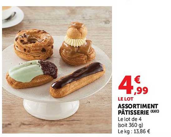 LE LOT ASSORTIMENT PÂTISSERIE (1X(C)