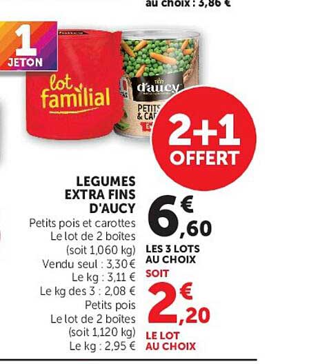 LEGUMES EXTRA FINS D'AUCY