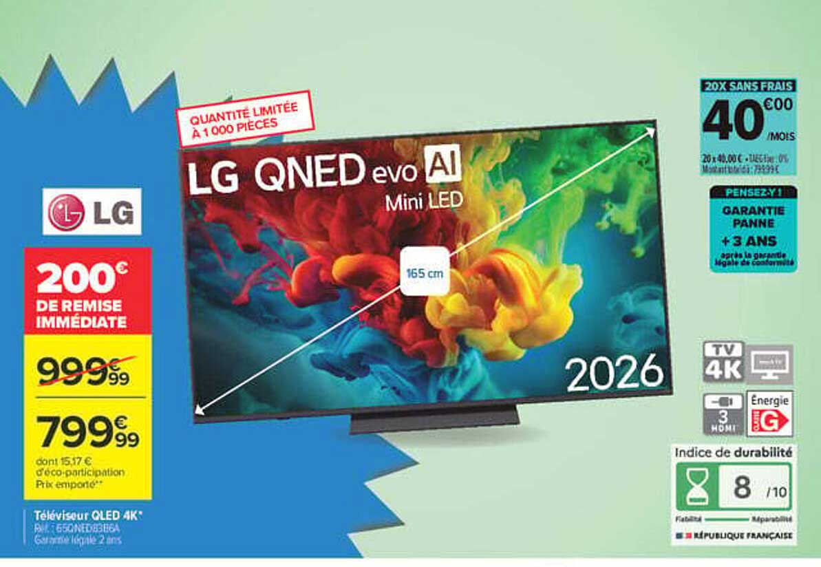 LG QNED evo AI Mini LED