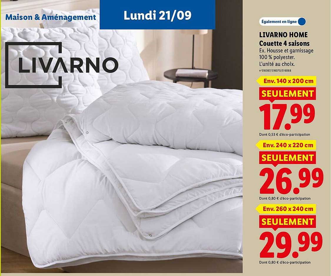 LIVARNO HOME Couette 4 saisons