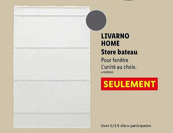 LIVARNO HOME Store bateau