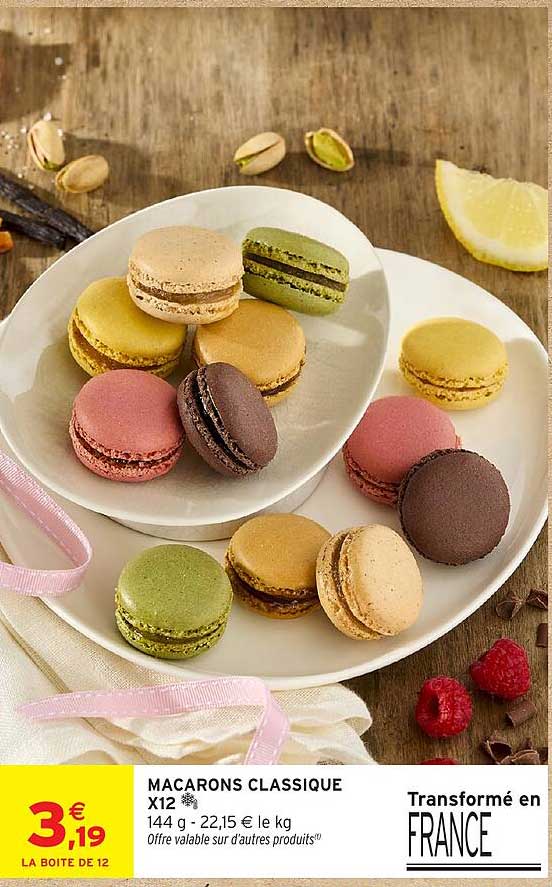 MACARONS CLASSIQUE X12