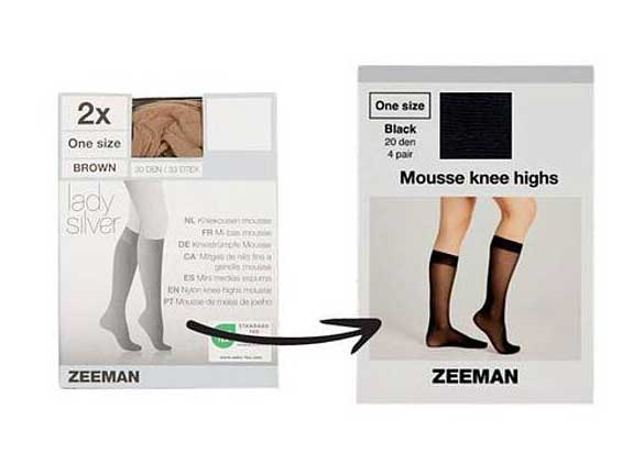 Mousse knee highs