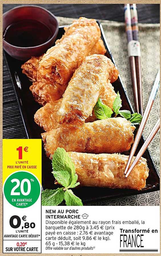 NEM AU PORC INTERMARCHE
